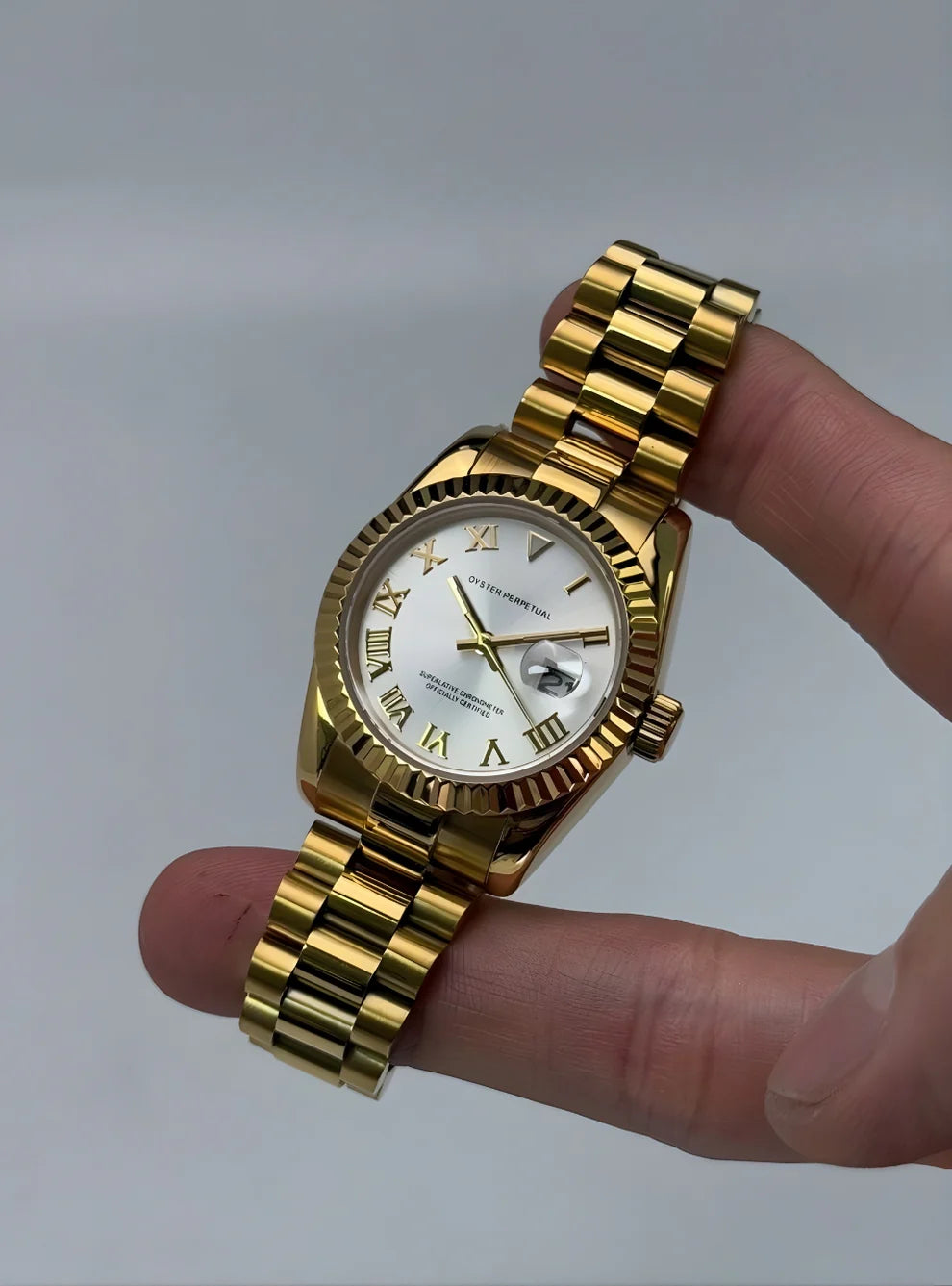 CLÉVJUST | TWO TONE KINGS GOLD WHITE