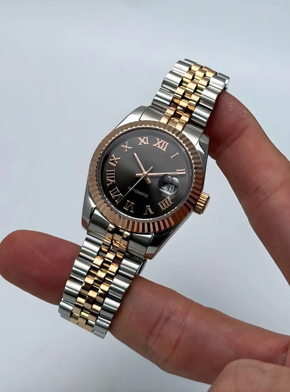 CLÉVJUST | TWO TONE ROSE BLACK