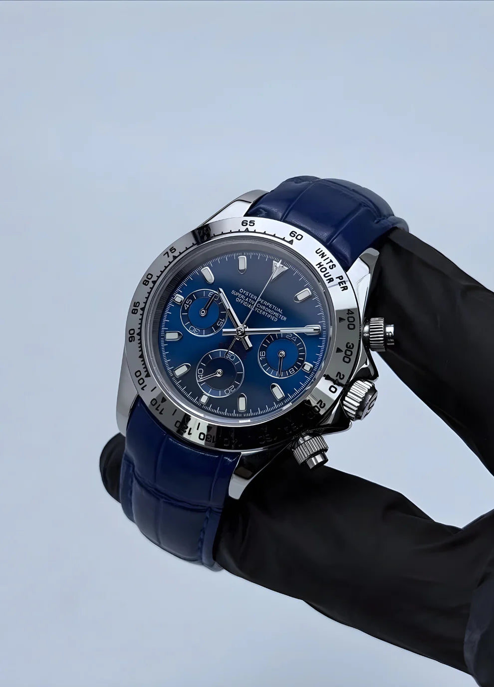 CLÉVTONA | BLUE LEATHER MOD