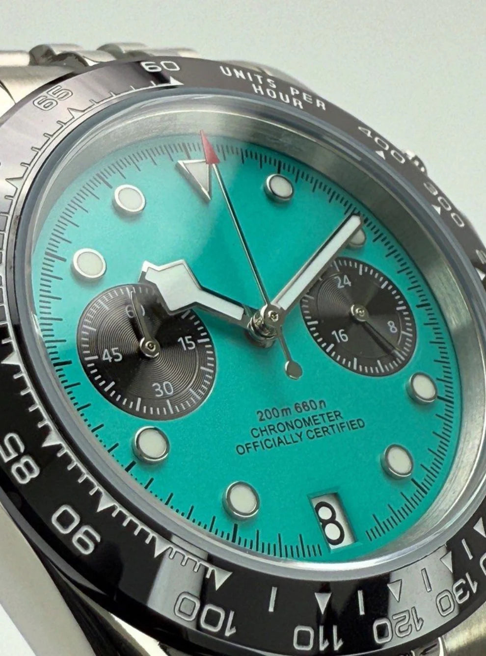 CLÉVMARINE | TURQUOISE CHRONOGRAPH