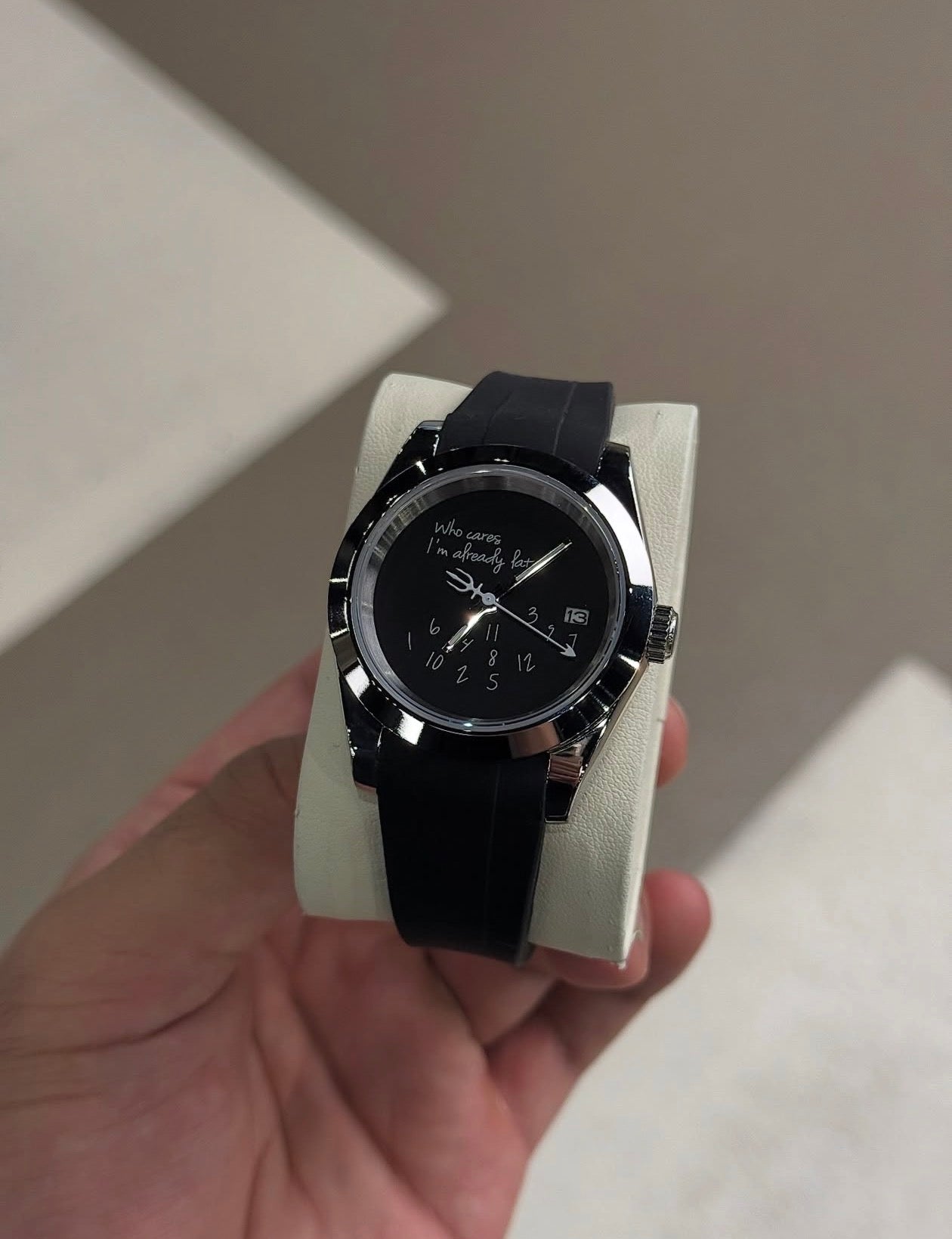 CLÉVJUST | WHO CARES IM ALREADY LATE - BLACK