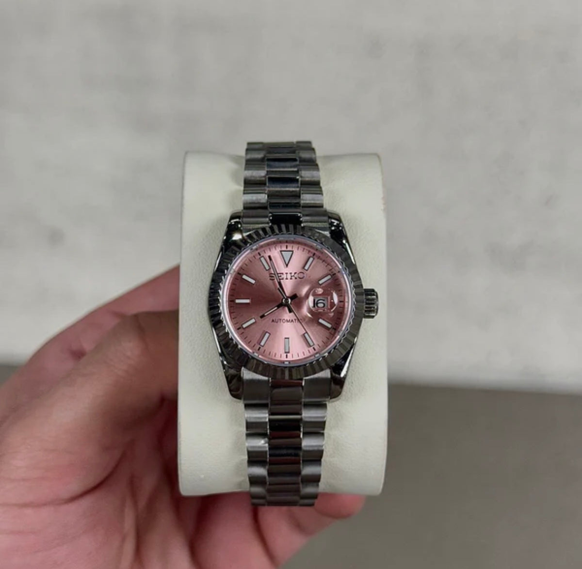 CLÉVJUST | PINK INDEX DIAL