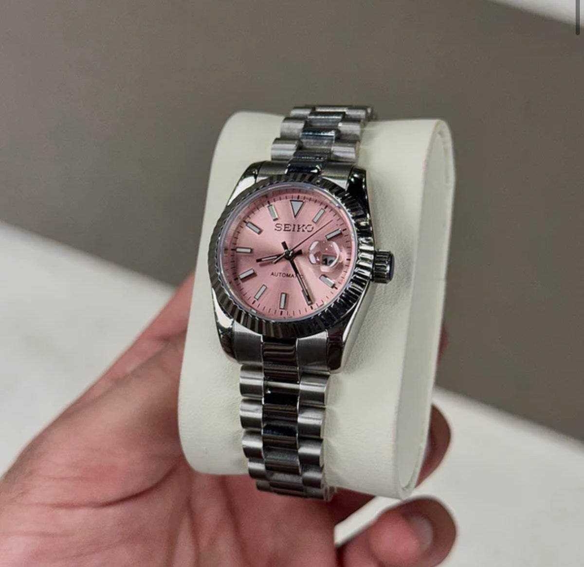 CLÉVJUST | PINK INDEX DIAL