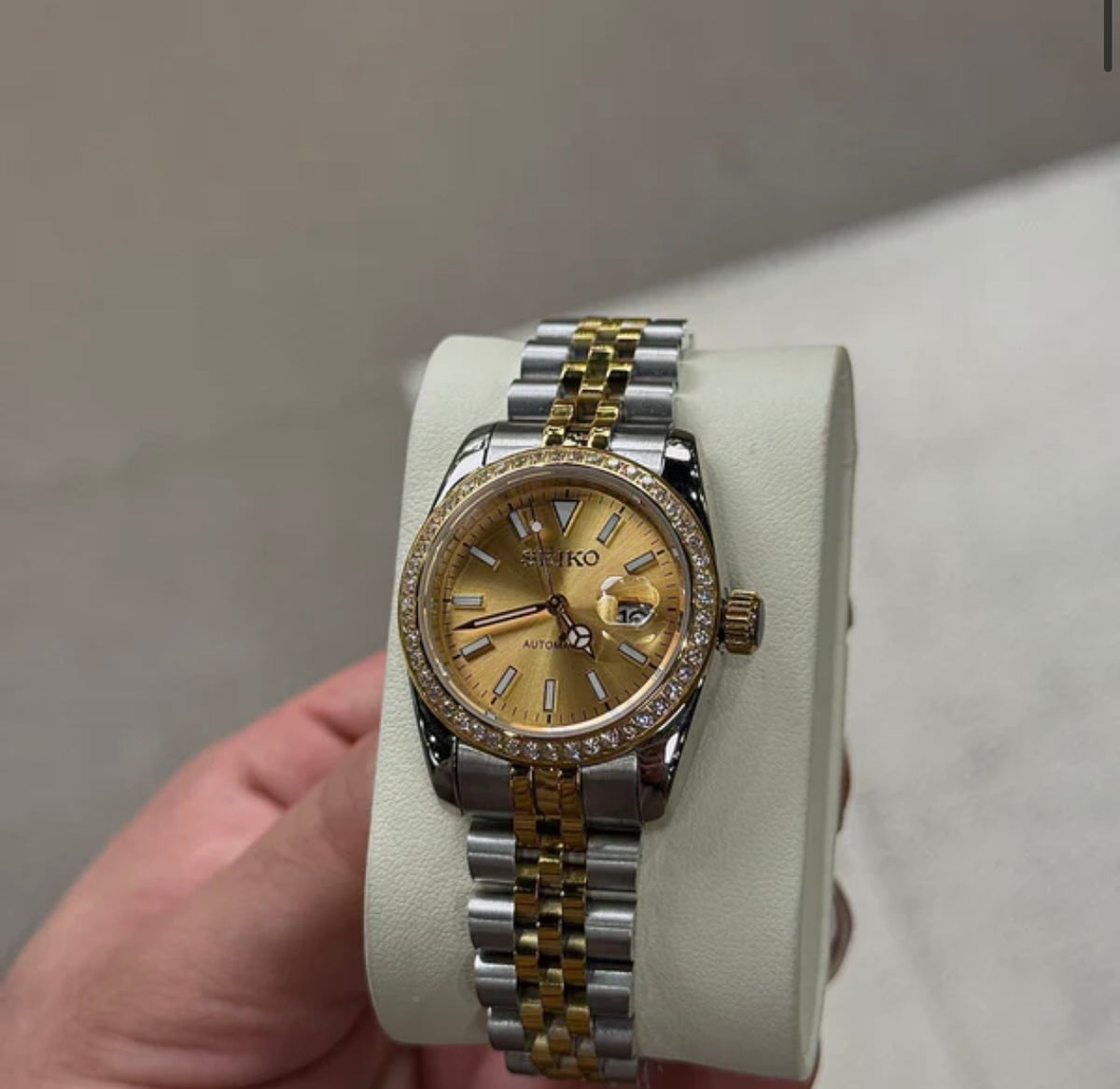 CLÉVJUST | GOLD DUSK INDEX DIAL