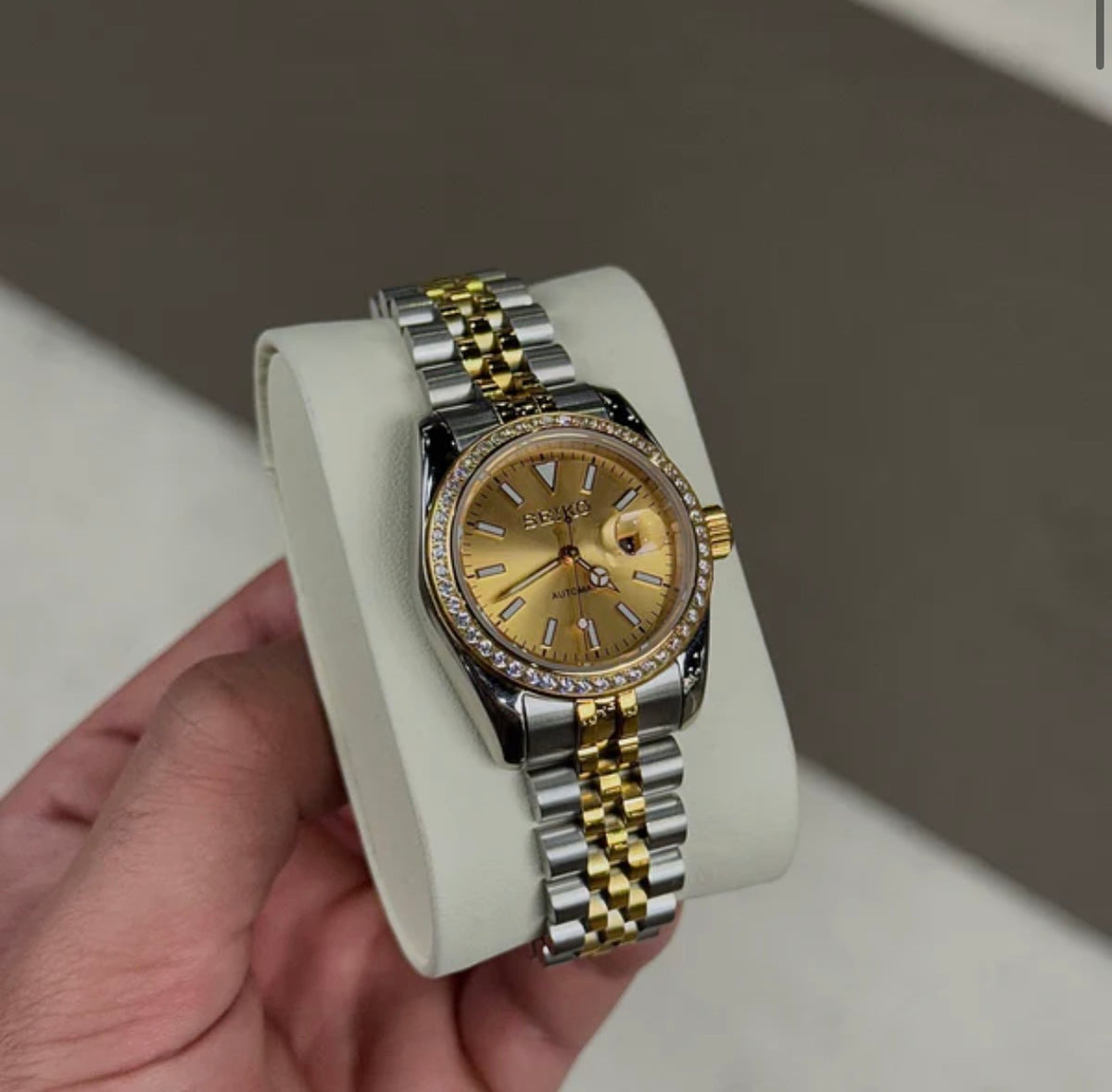 CLÉVJUST | GOLD DUSK INDEX DIAL