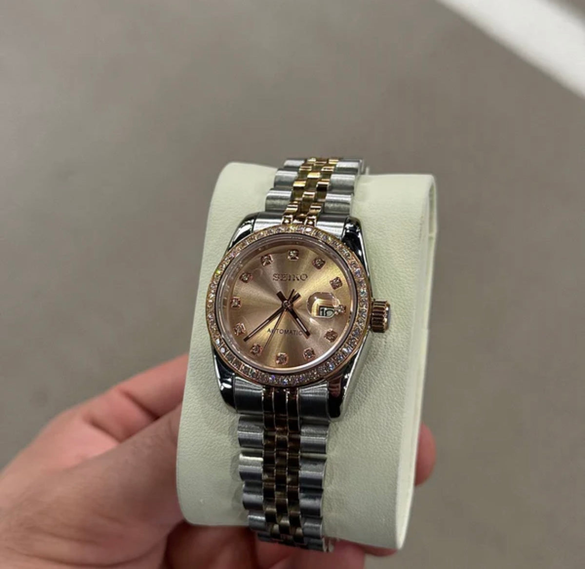 CLÉVJUST | ROSÉ DIAMOND DIAL