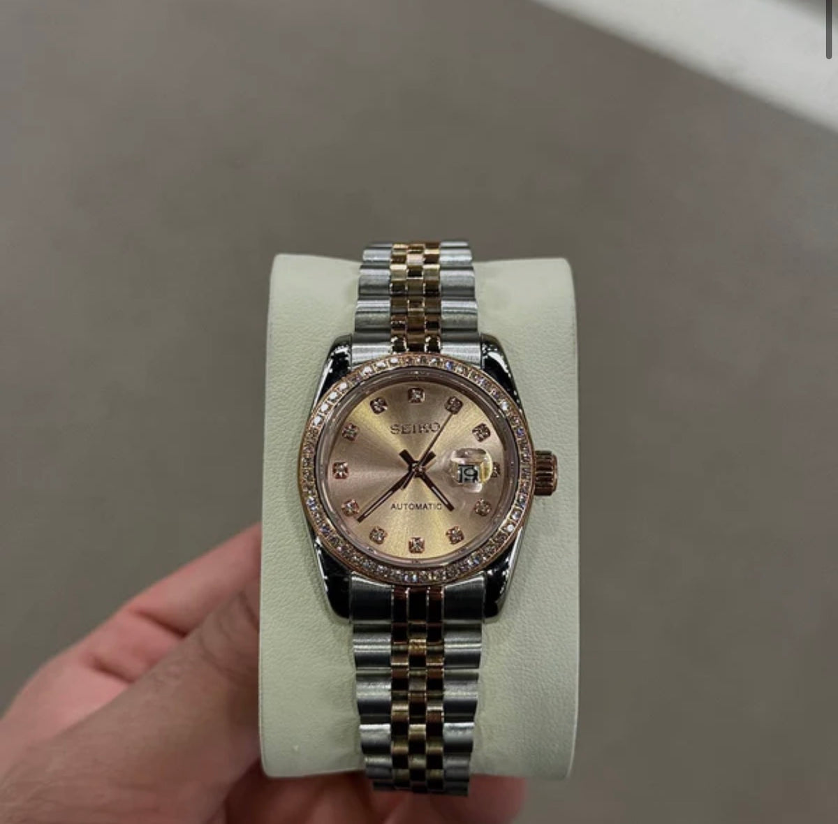 CLÉVJUST | ROSÉ DIAMOND DIAL