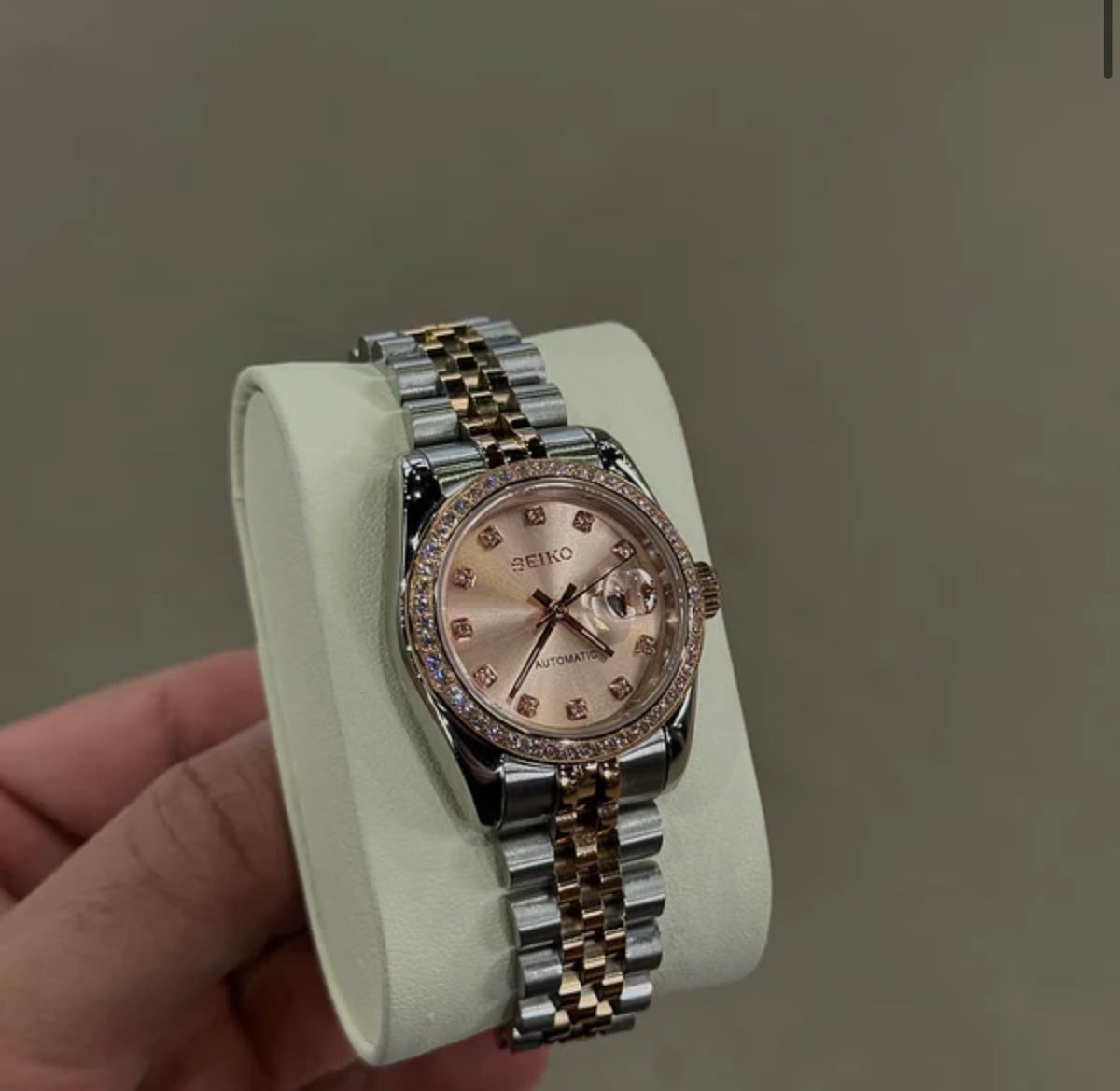 CLÉVJUST | ROSÉ DIAMOND DIAL