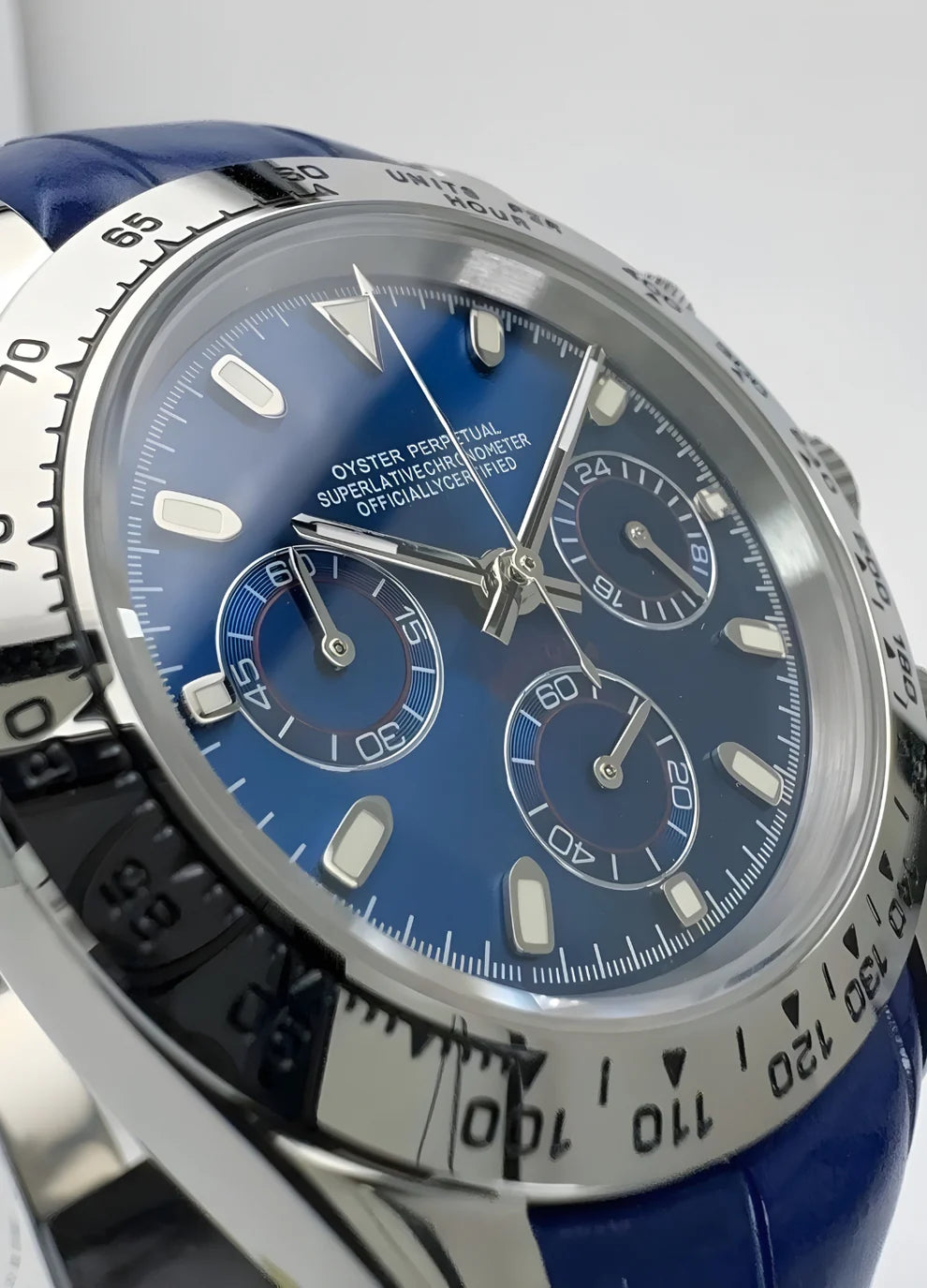 CLÉVTONA | BLUE LEATHER MOD