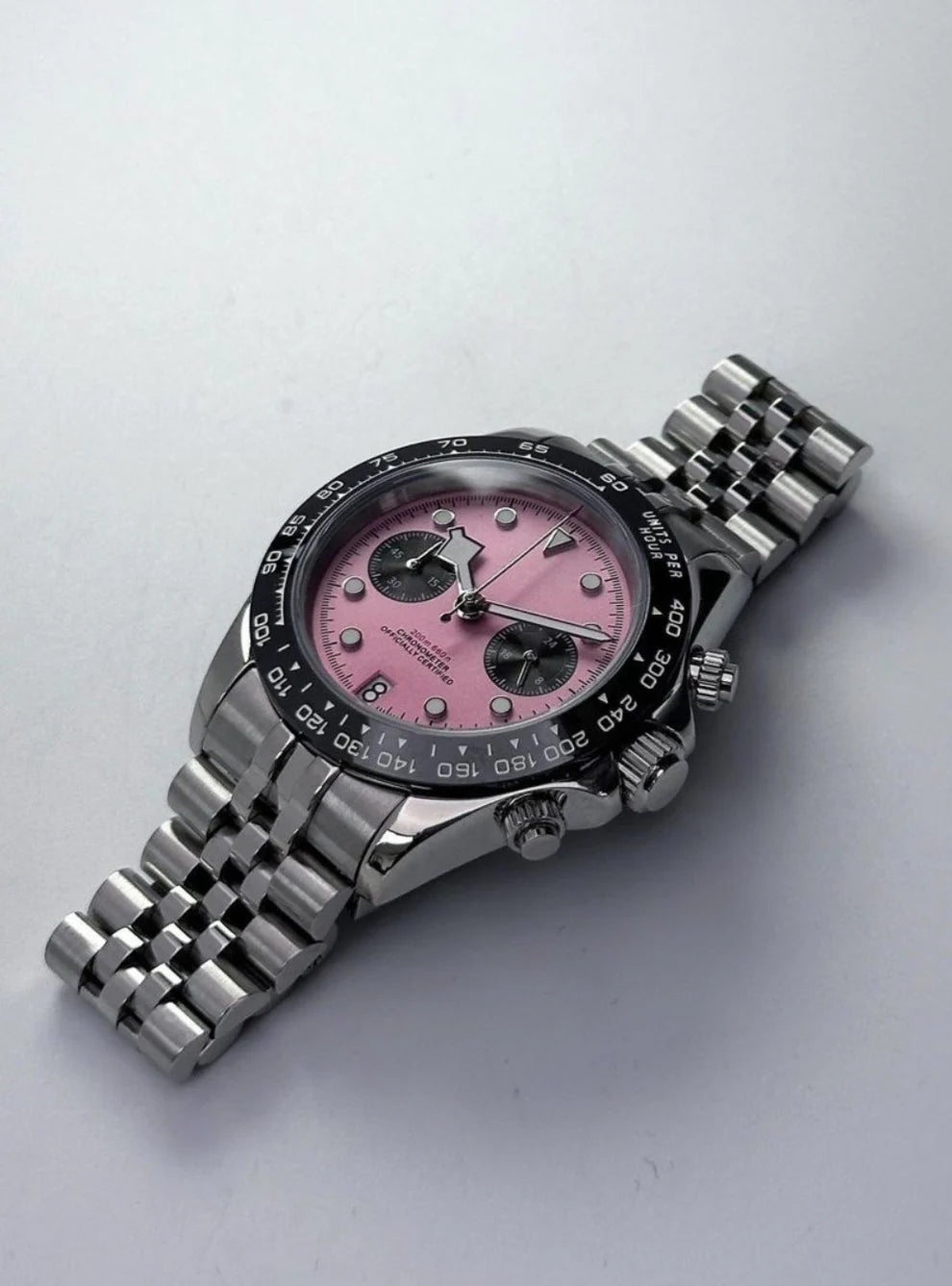 CLÉVMARINE | PINK CHRONOGRAPH