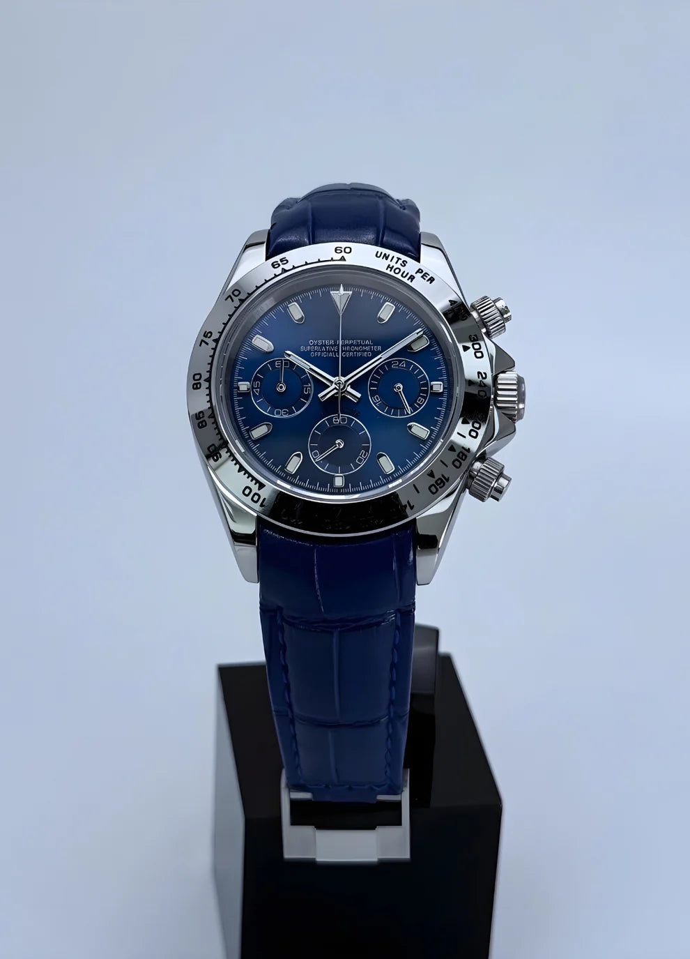 CLÉVTONA | BLUE LEATHER MOD