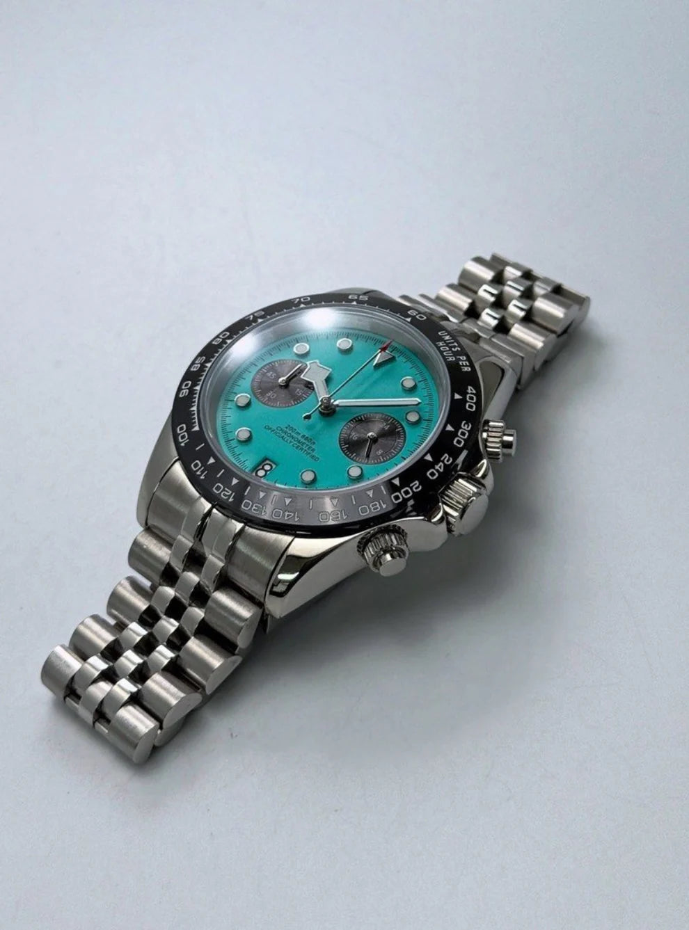 CLÉVMARINE | TURQUOISE CHRONOGRAPH