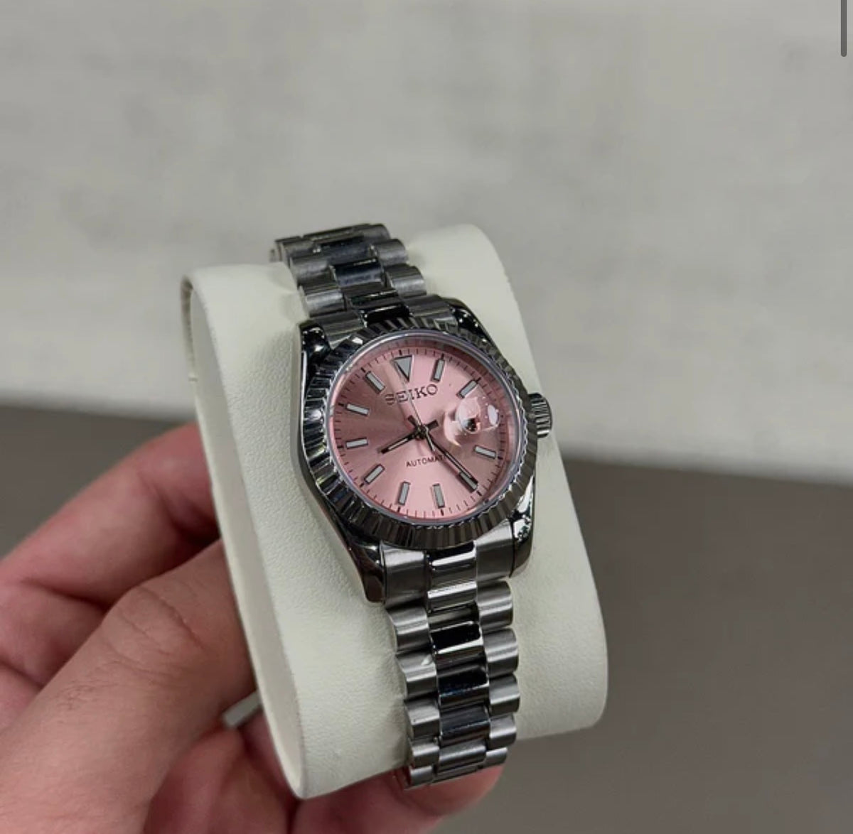 CLÉVJUST | PINK INDEX DIAL