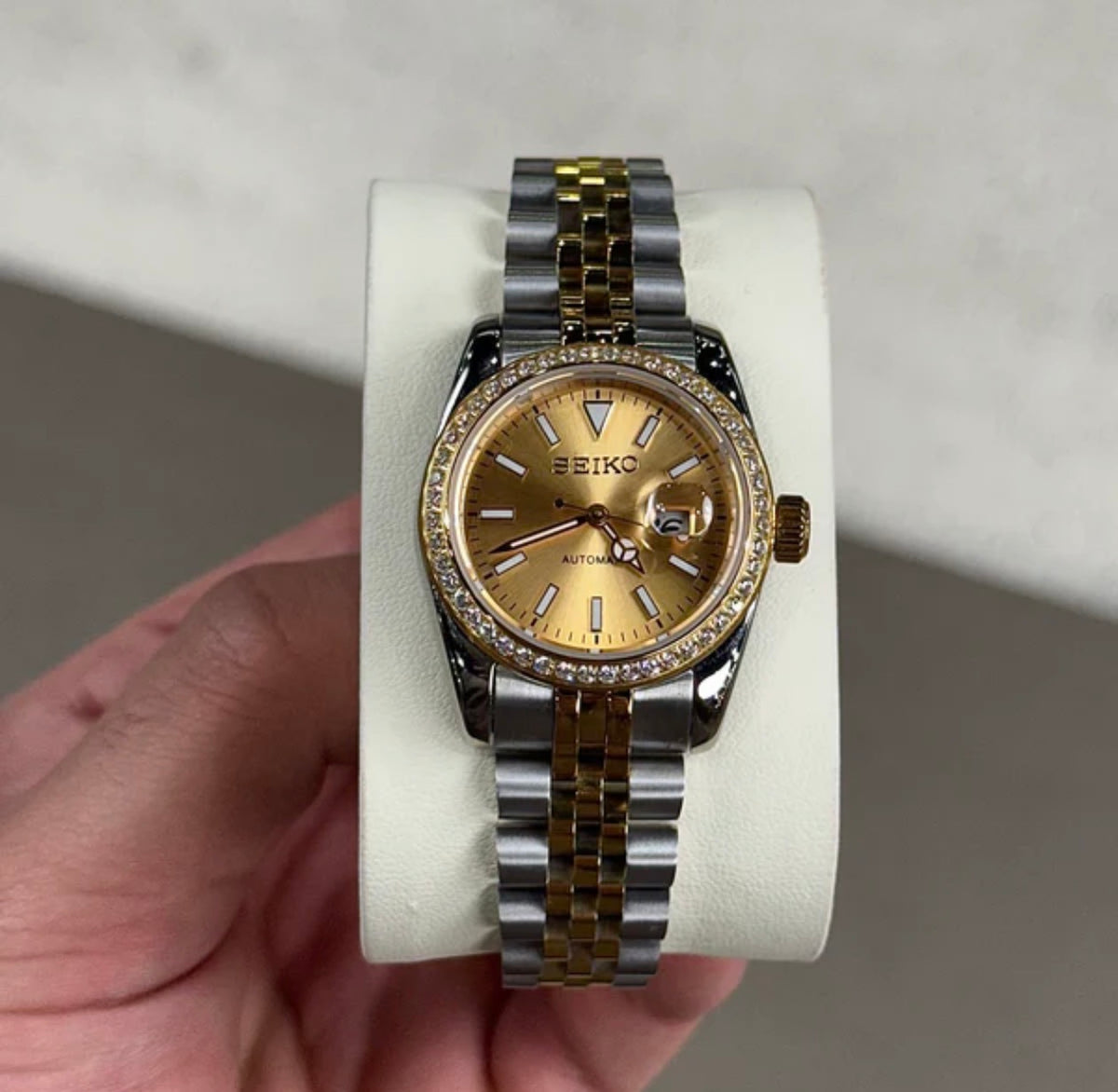 CLÉVJUST | GOLD DUSK INDEX DIAL