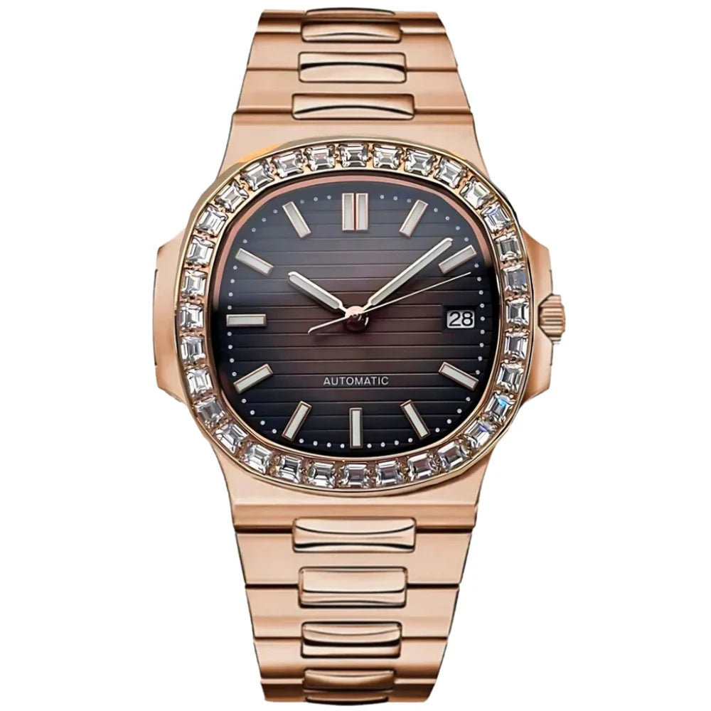 CLÉVNAUT | DIAMOND STUDDED BROWN ROSE